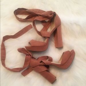 Tan heels